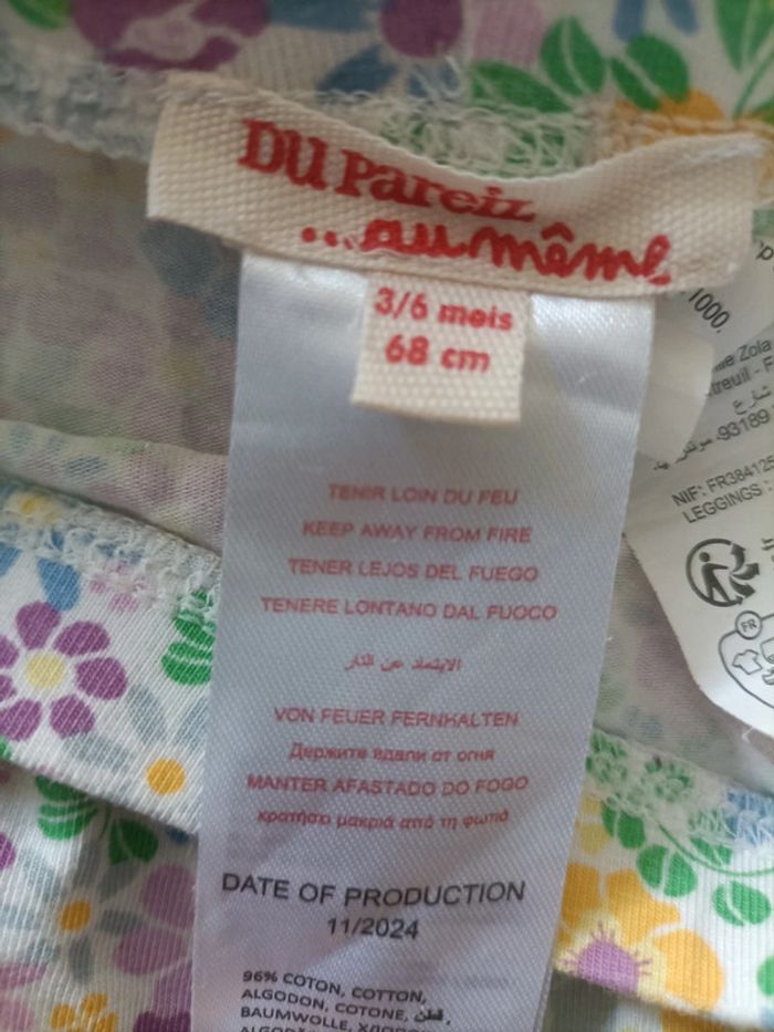 Tenues douces & fleuries (6 mois) - photo numéro 2