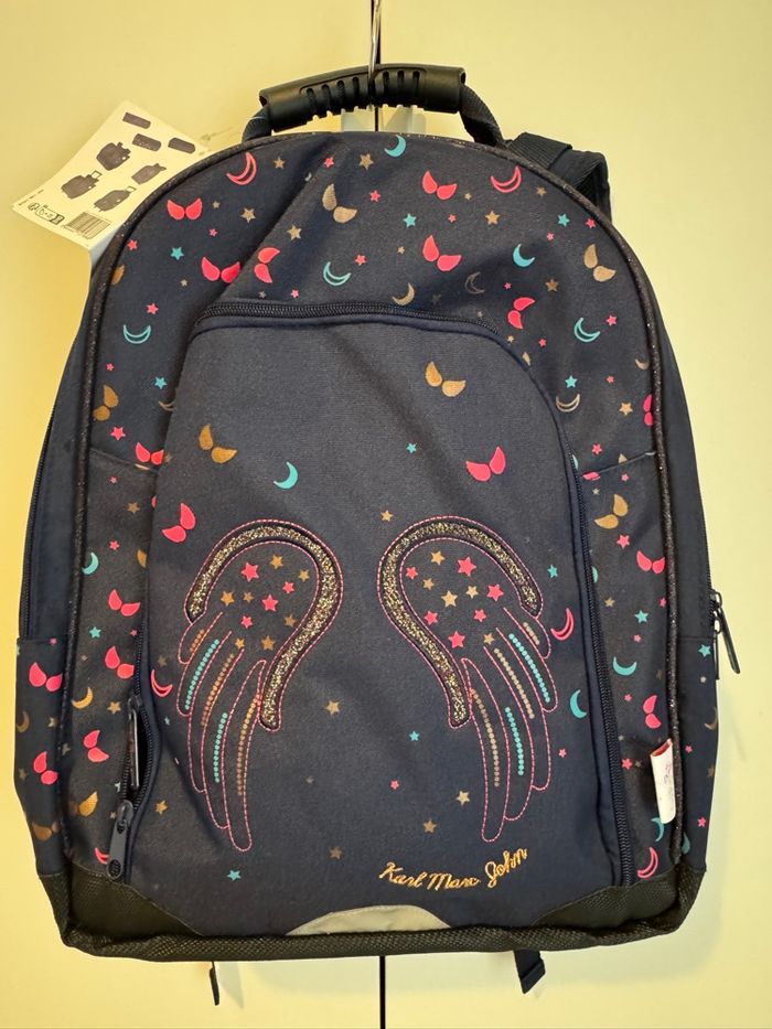 Sac à dos Little Karl Marc John 2 compartiments scolaires cartable