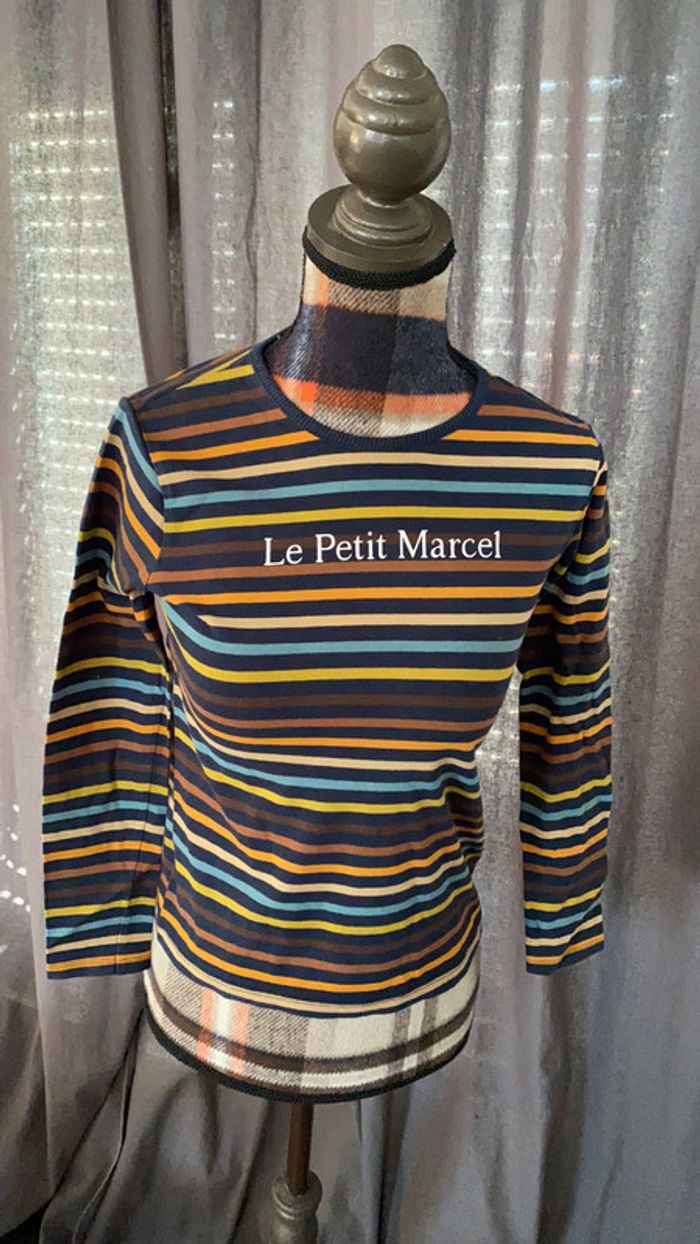 Tee-shirt manches longues le petit Marcel 12 ans