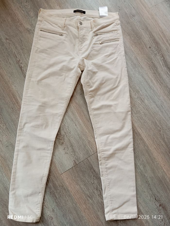 Pantalon  ecru - photo numéro 2
