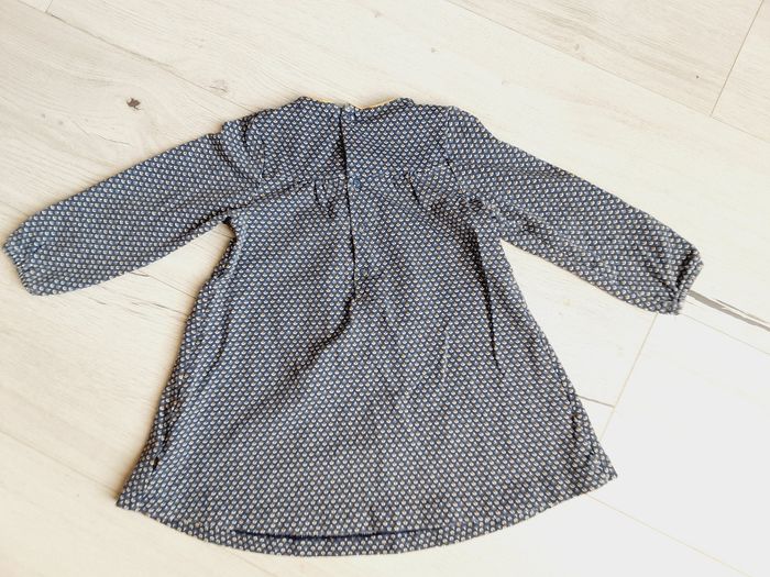 Vêtement bébé fille robe manches longues Obaïbi 18 mois - photo numéro 3