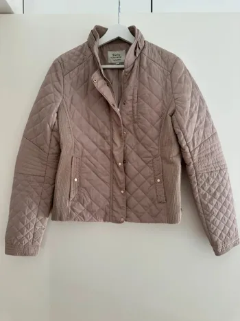 Veste matelassée beige pour femme taille L