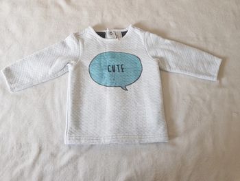 Haut manches longues garçon 12 mois