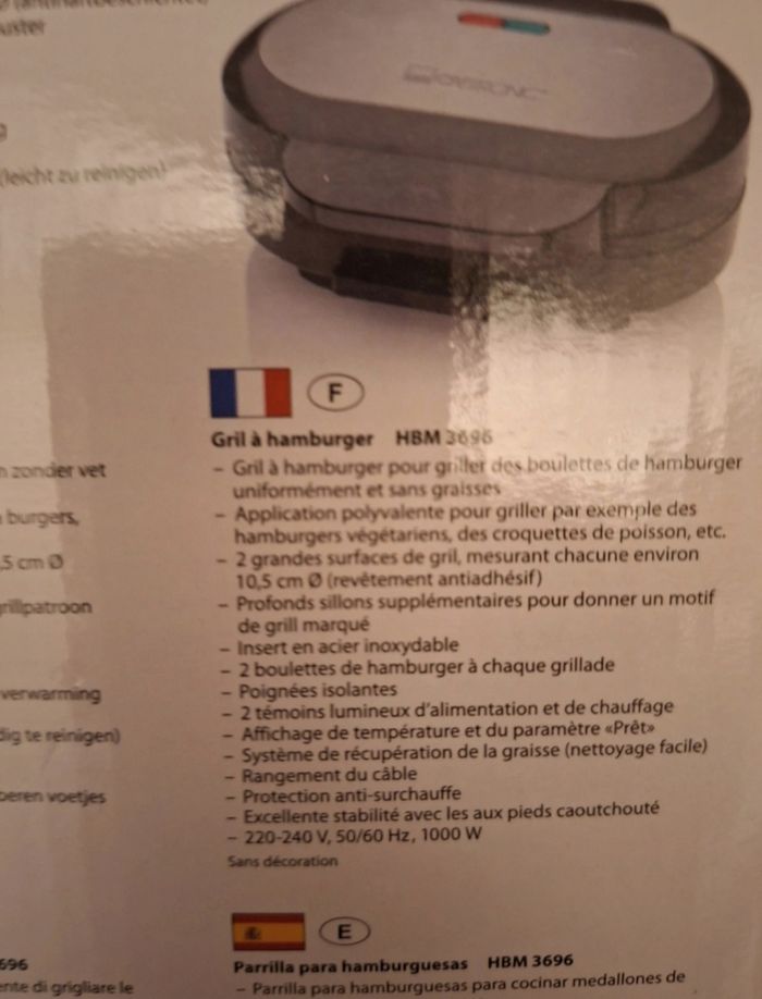 Machine a burgers - photo numéro 2