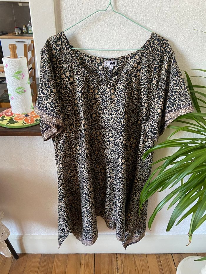 Tunique noir grande taille - photo numéro 2