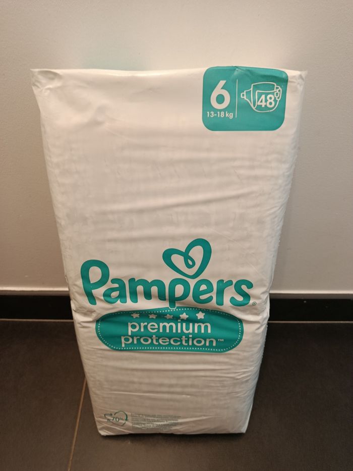 Couches Pampers Prenium taille 6