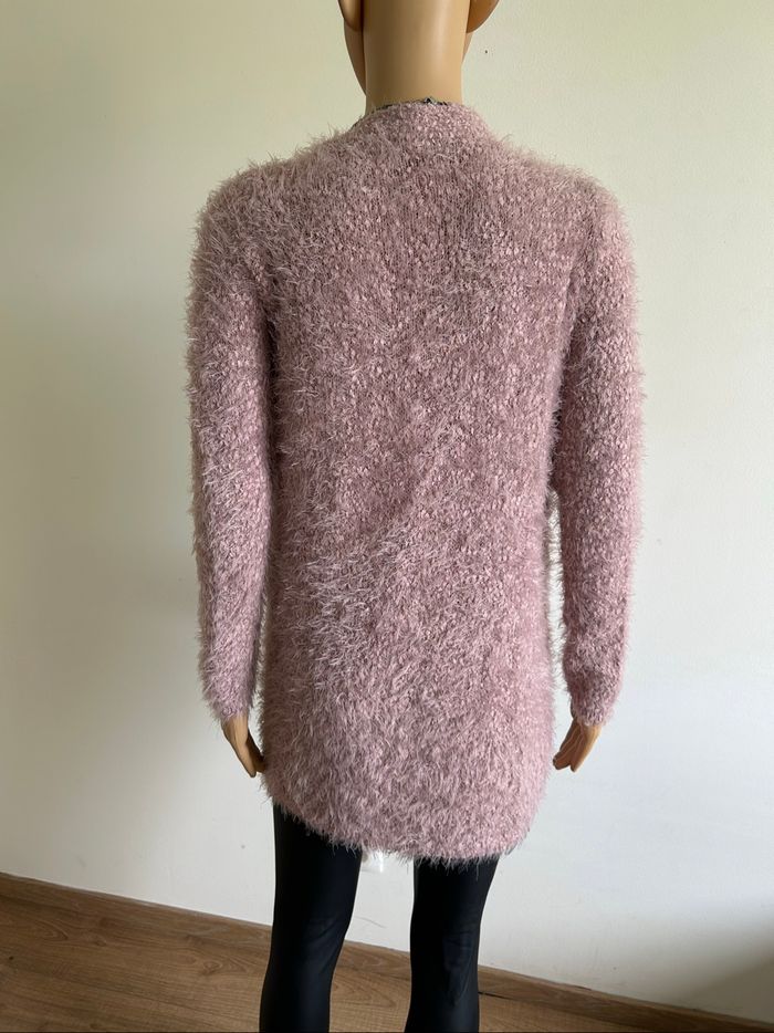 Gilet rose tout doux Street One taille française 38 bon état - photo numéro 5