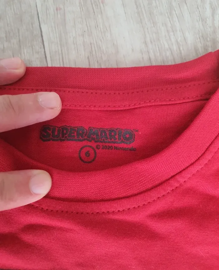 Tee-shirt Mario taille 6 ans - photo numéro 4