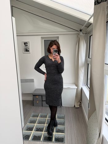 Robe de maternité d’hiver femme