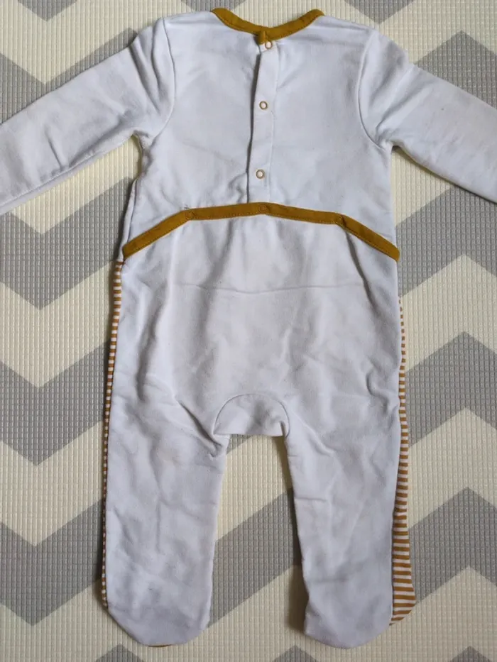 Lot 2 pyjamas grenouillères Orchestra 18 mois - photo numéro 5