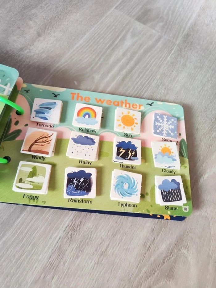 Busy book inspiré de la méthode Montessori neuf - photo numéro 13