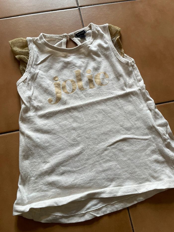 T shirt fille 4 ans - photo numéro 2