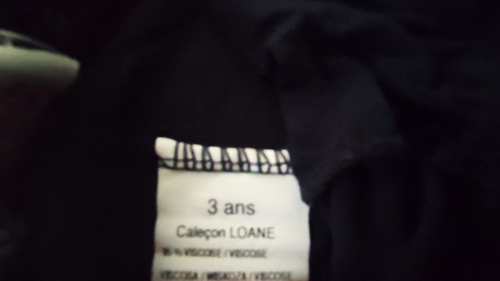 Beau Legging marin taille 3 ans - photo numéro 3
