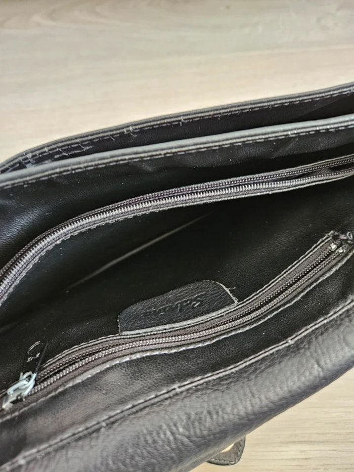 Sac à main en cuir Sabrina - photo numéro 10