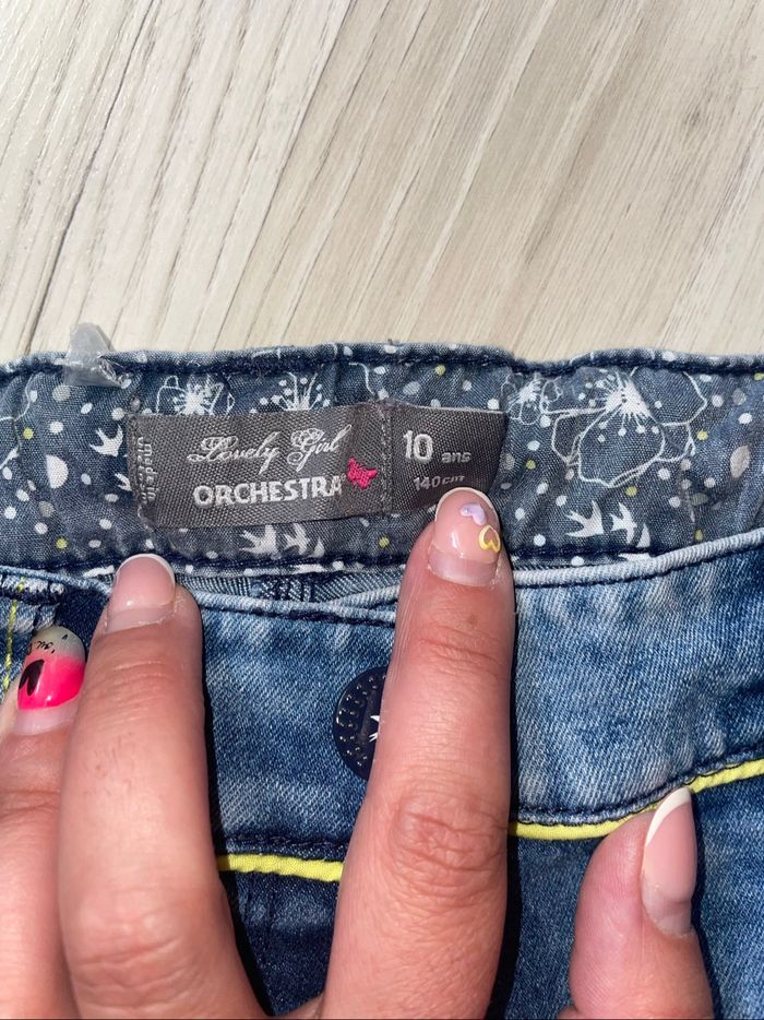 Jeans fille 10 ans - photo numéro 4