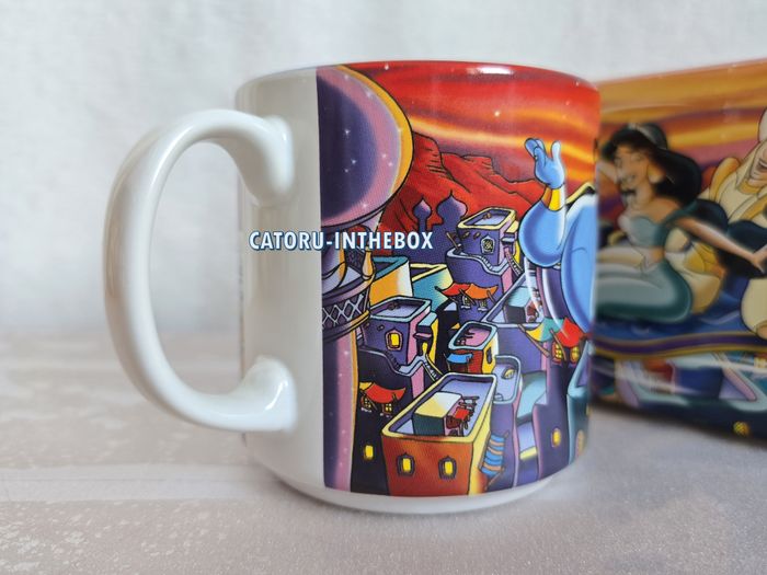 Tasse / Mug / Cup scène boite Disney Classics Aladdin Jasmine Genie - photo numéro 10