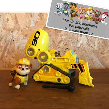 Idée Cadeau 🎁 Véhicule avec Ruben avec 1 flèche de la Pat Patrouille Paw Patrol