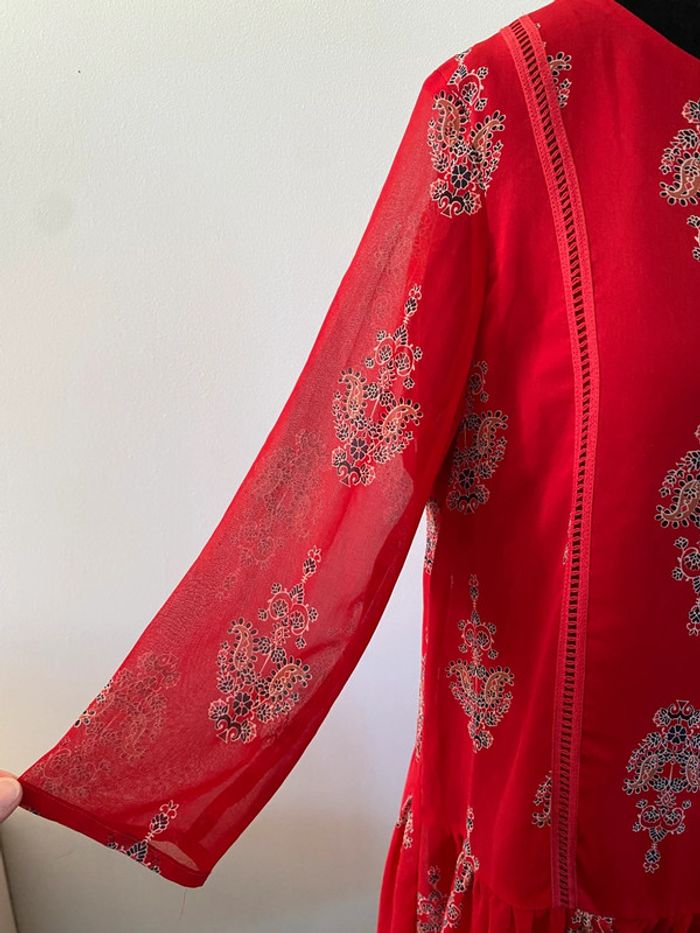 Robe Burton rouge taille 38 - photo numéro 4