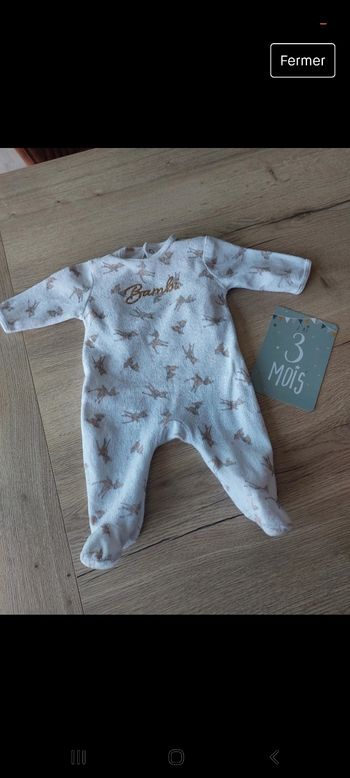 Pyjama 3 mois