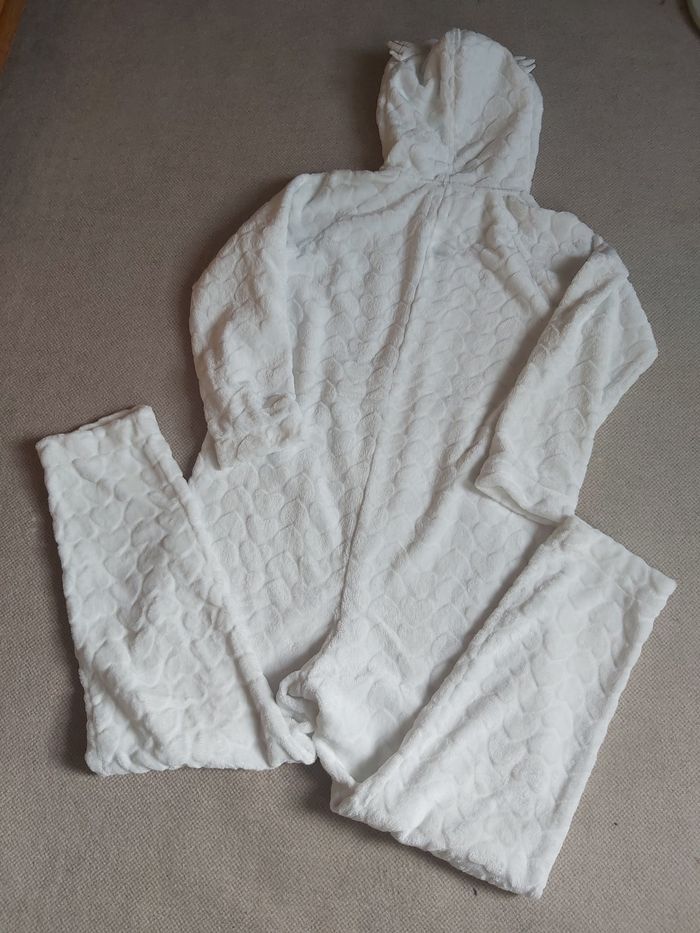 Combi pyjama blanc lait thème la Chouette T.M - Etam - photo numéro 6