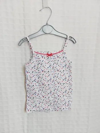 Maillot de corps  à Bretelles Tex 2 / 3 ans