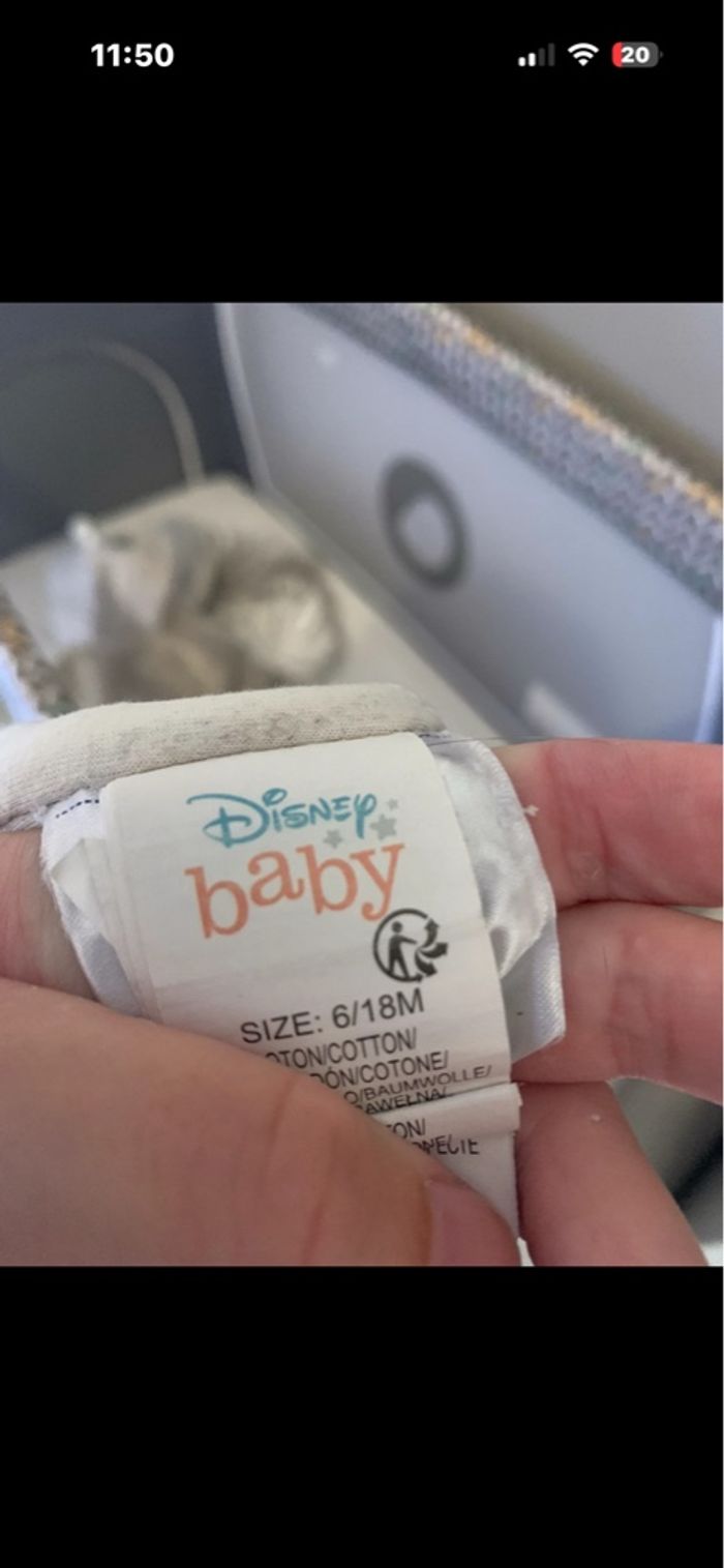 Gigoteuse Disney velours - photo numéro 3