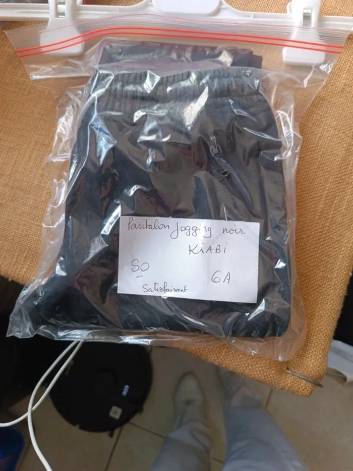 Pantalon jogging noir Kiabi 6A - photo numéro 5