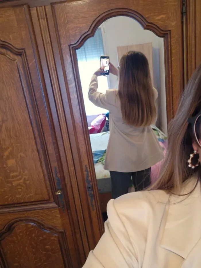 Blazer beige - photo numéro 3