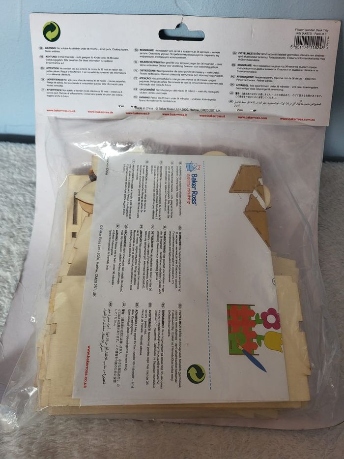 Pot à crayon en bois Baker ROSS - neuf - activité manuelle enfants - photo numéro 5