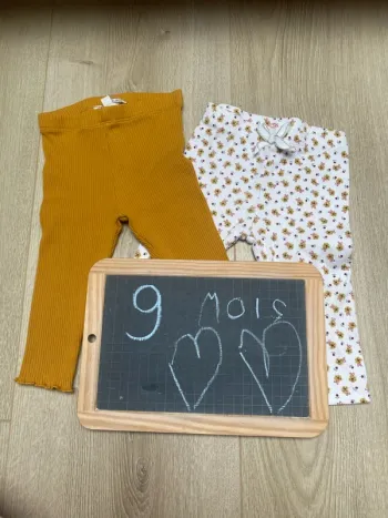 Lot de 2 leggings dpam