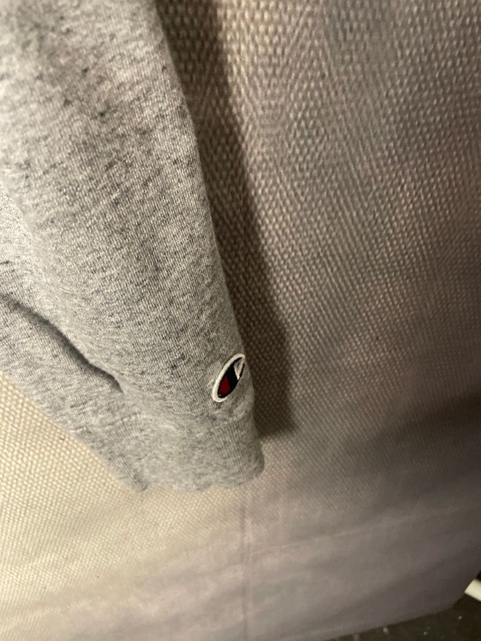 Sweat à capuche, zippé, champion taille M - photo numéro 2