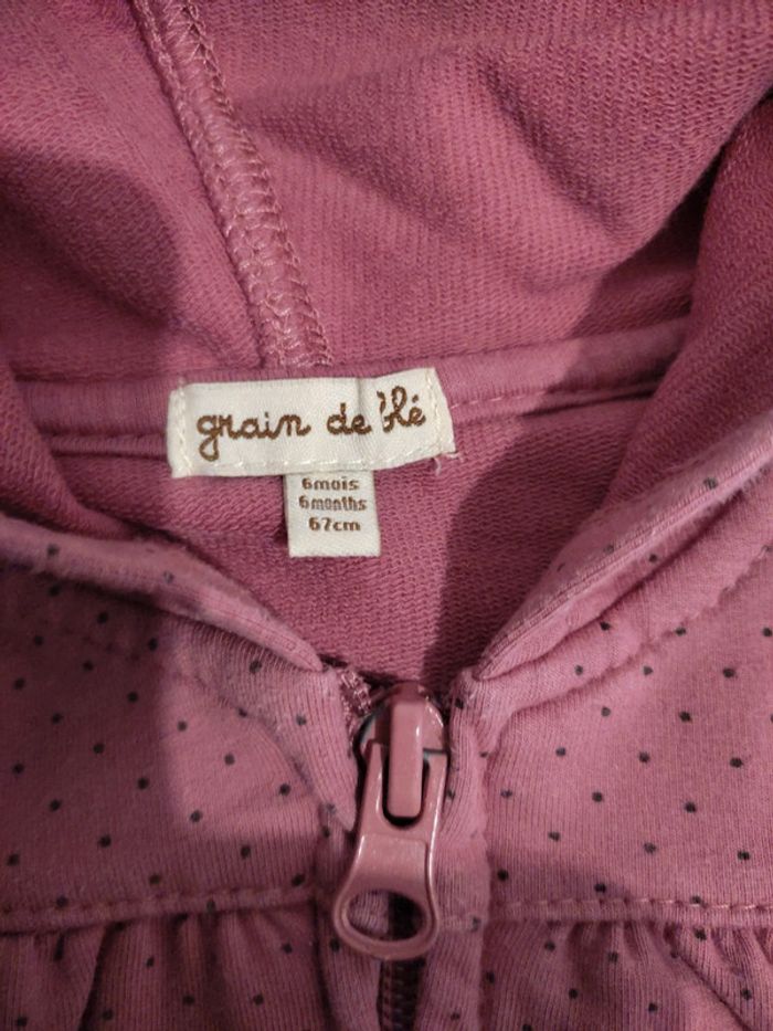 Ensemble jogging 6 mois grain de blé - photo numéro 2