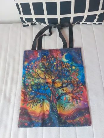 Magnifique tote bag arbre de vie