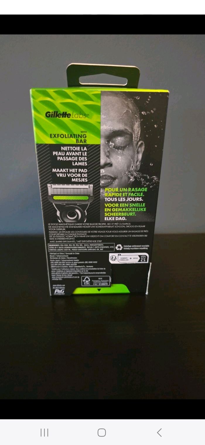 Rasoir Gillette Labs Neuf - photo numéro 3