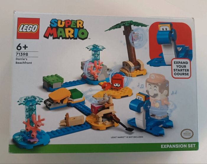 Lego Mario 71398 le bord de mer de Dorrie