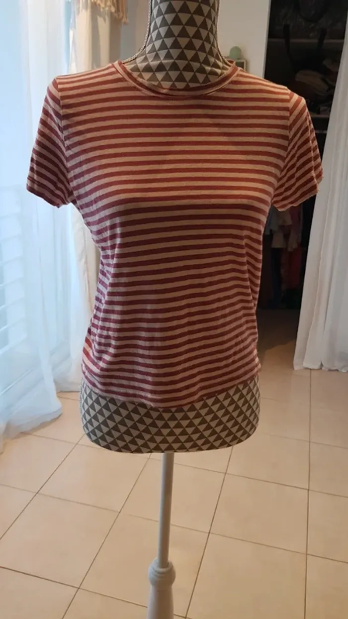 Tee shirt rayé