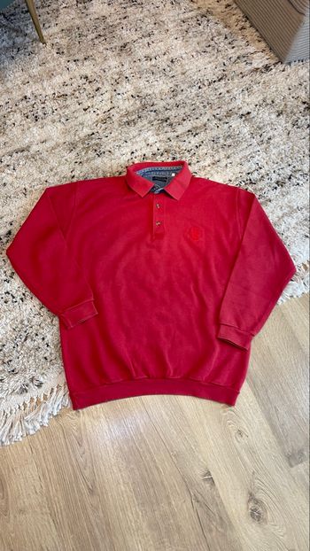 Pull Vintage DAF 95 XF Rouge - Collector - Taille L