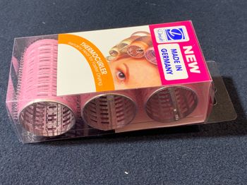 Lot 3 bigoudis Dimples diamètre 4cm