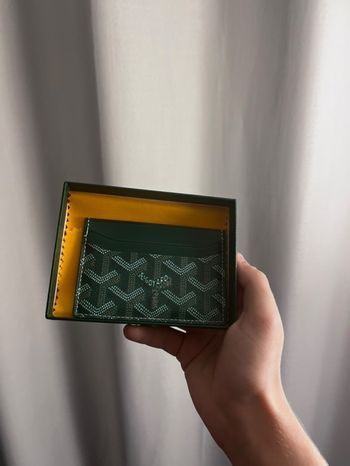 Porte Carte Goyard Vert