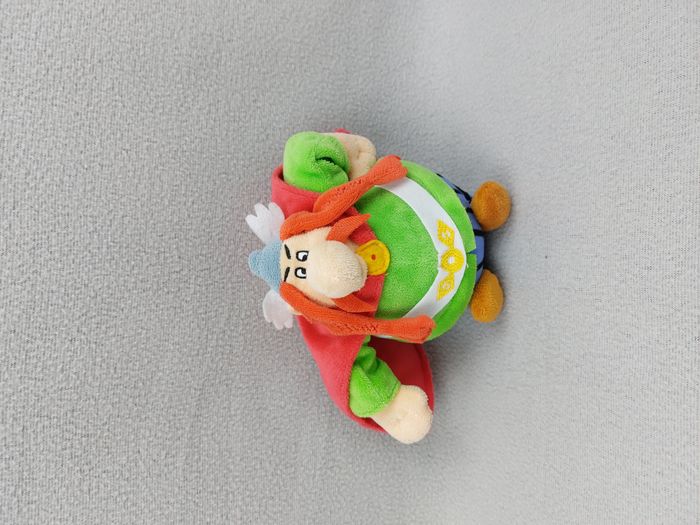 Peluche doudou Abraracourcix 19 cm 2019 Delta sport Astérix Obélix LIDL TBE
