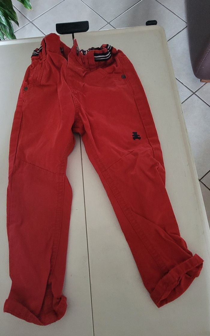 2 pantalons 24 mois Kimbaloo et Lulu et Castagnettes - photo numéro 4