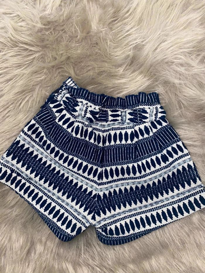 Short bleu ethnique - photo numéro 2