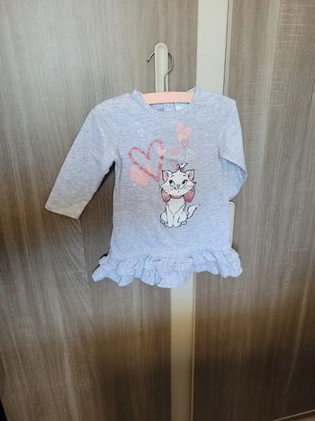 Robe légère manches longues 18 mois