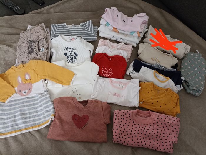 Lot 1 mois bébé fille