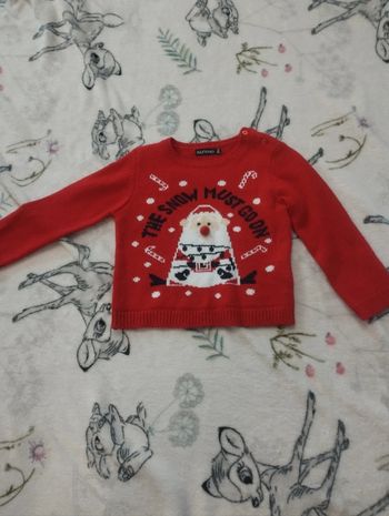 Pull de Noël in extenso 36 mois