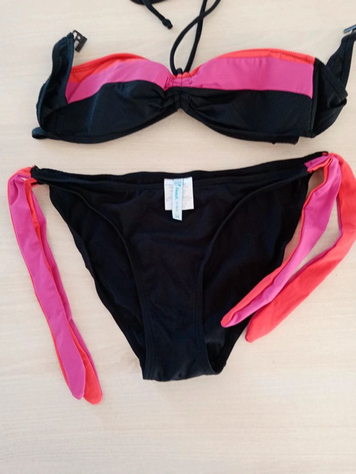 Maillot de bain 2 pièces à noué - photo numéro 2