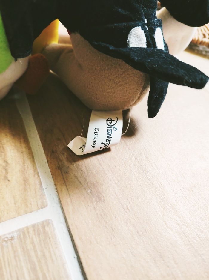 🦗Peluche/doudou Jiminy Cricket Pinocchio Disneyland Paris - photo numéro 4