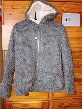 Gros gilet épais 12 ans kiabi