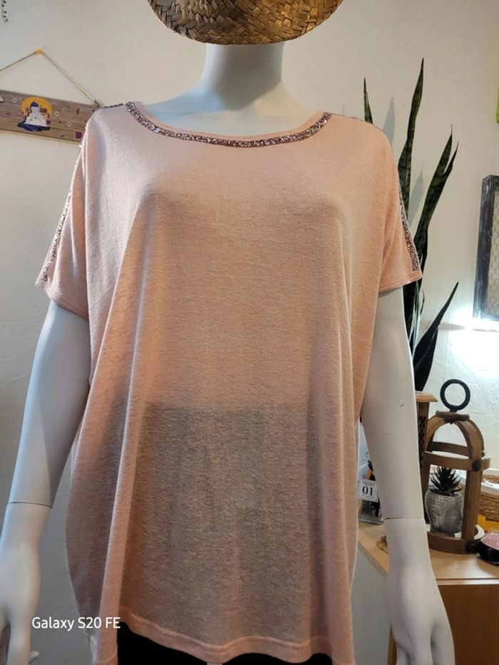 T shirt strass - photo numéro 3