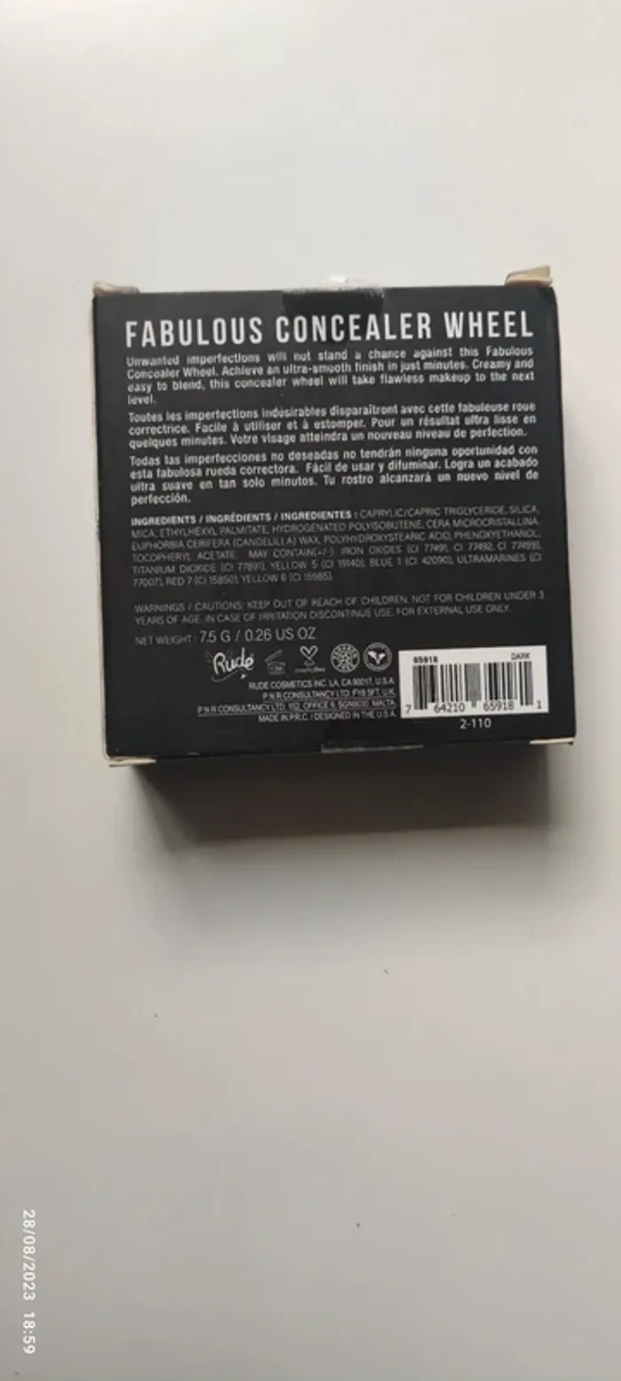 Concealer wheel fabulous dark - photo numéro 3